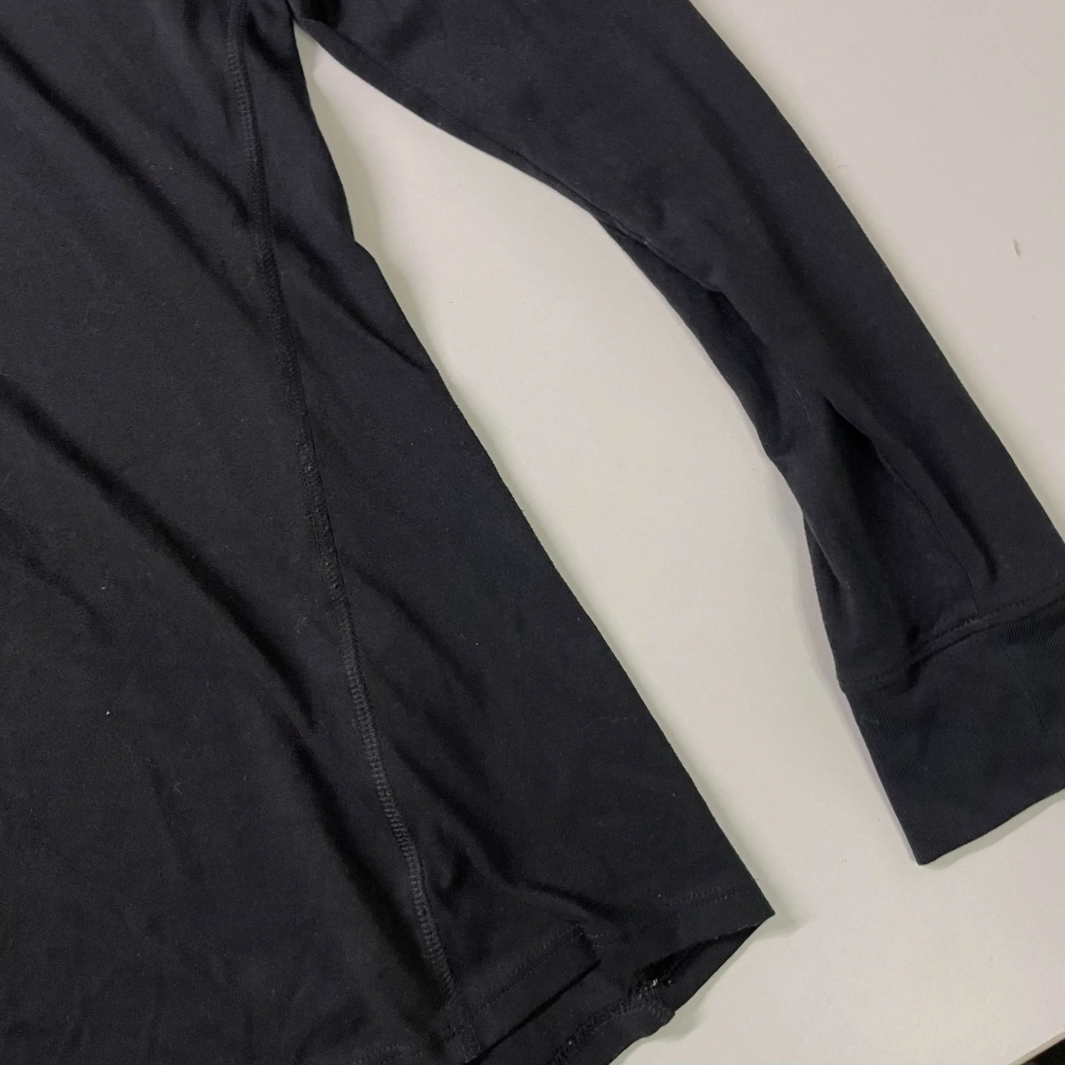 Vintage Black Under Armour Threadbone 1/2 zip high neck sweatshirt in S|SKU 3695