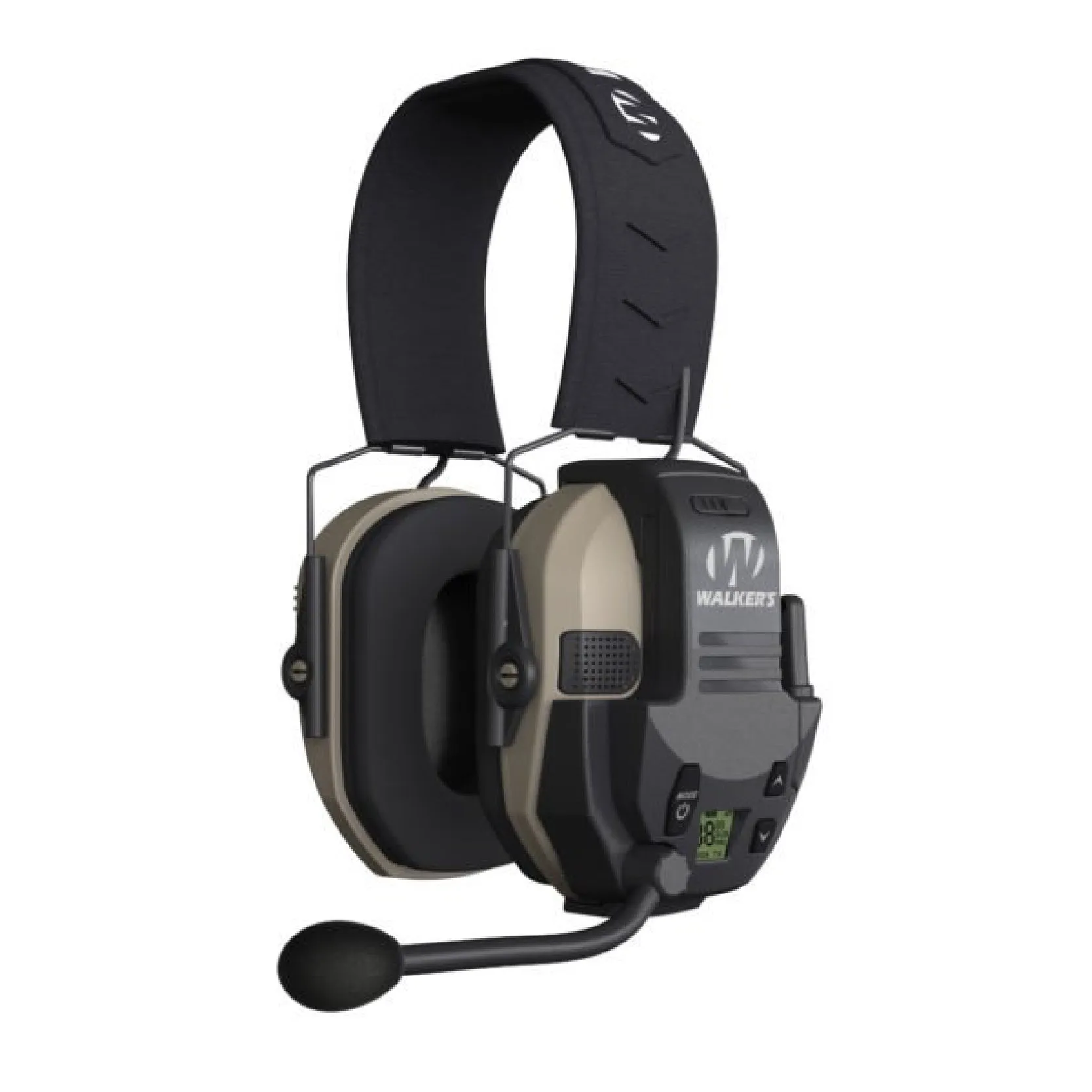 Walker's Razor Walkie Talkie Attachment, Handsfree Communication up to 3 Miles