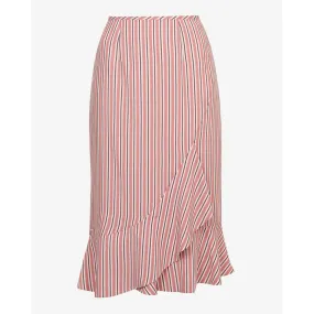 Women Wms-Coryn-Wc9W-Cbn Layered Striped Skirt - Pink