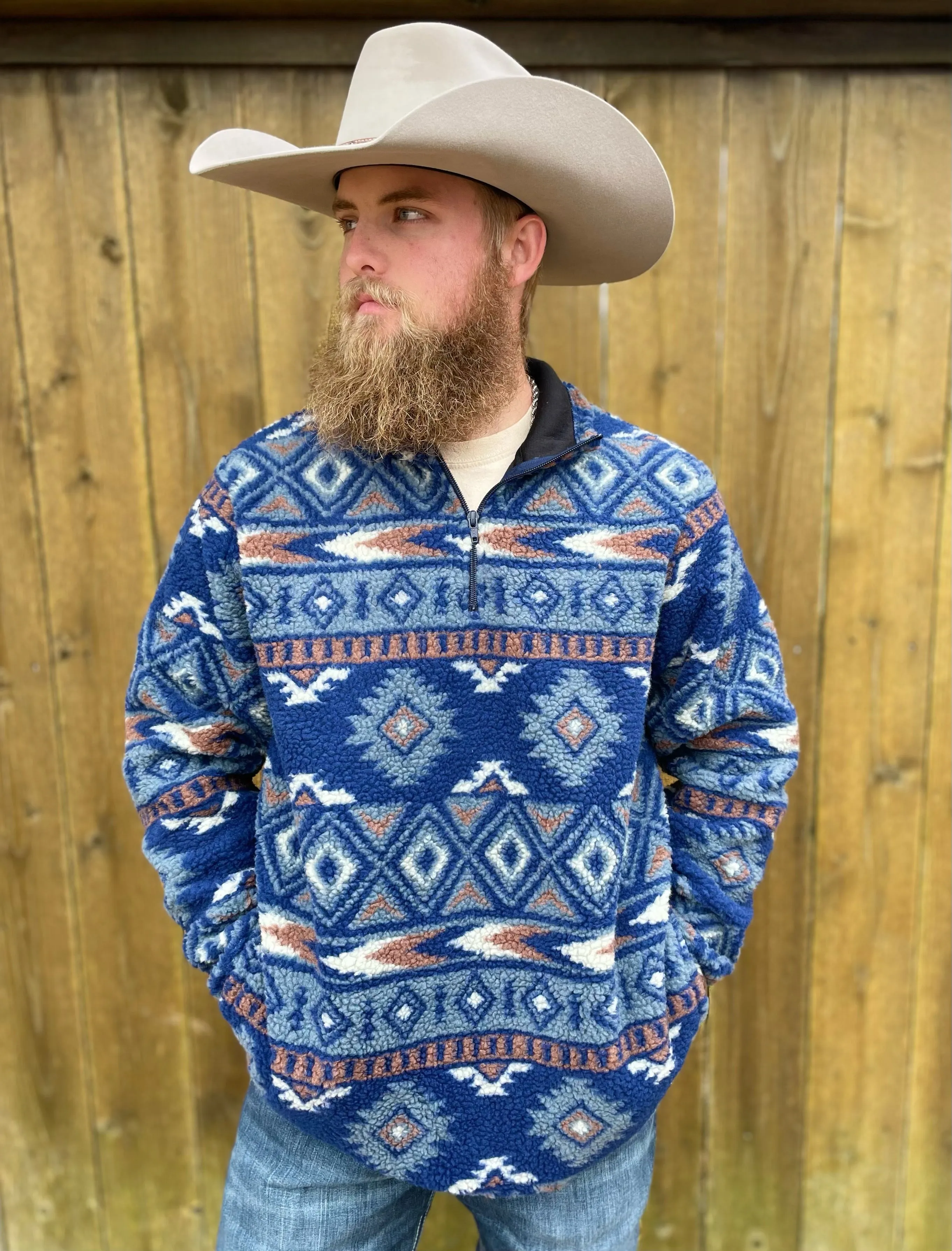 Wrangler Sherpa 1/4 Zip